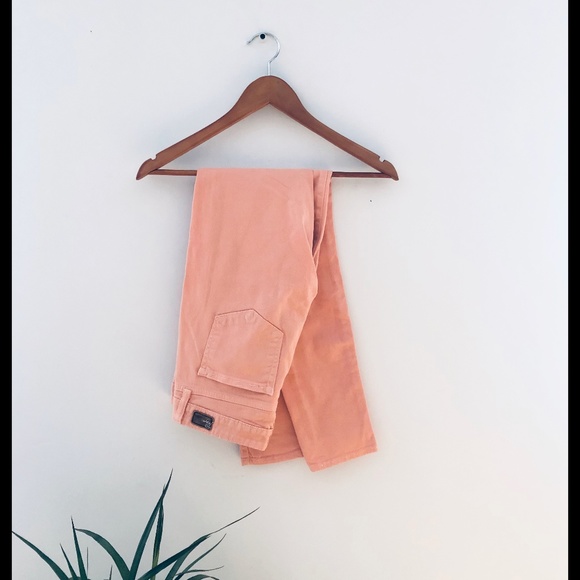 Paige Peg Super Skinny Jeans- Citrus Size 28 - Picture 2 of 11